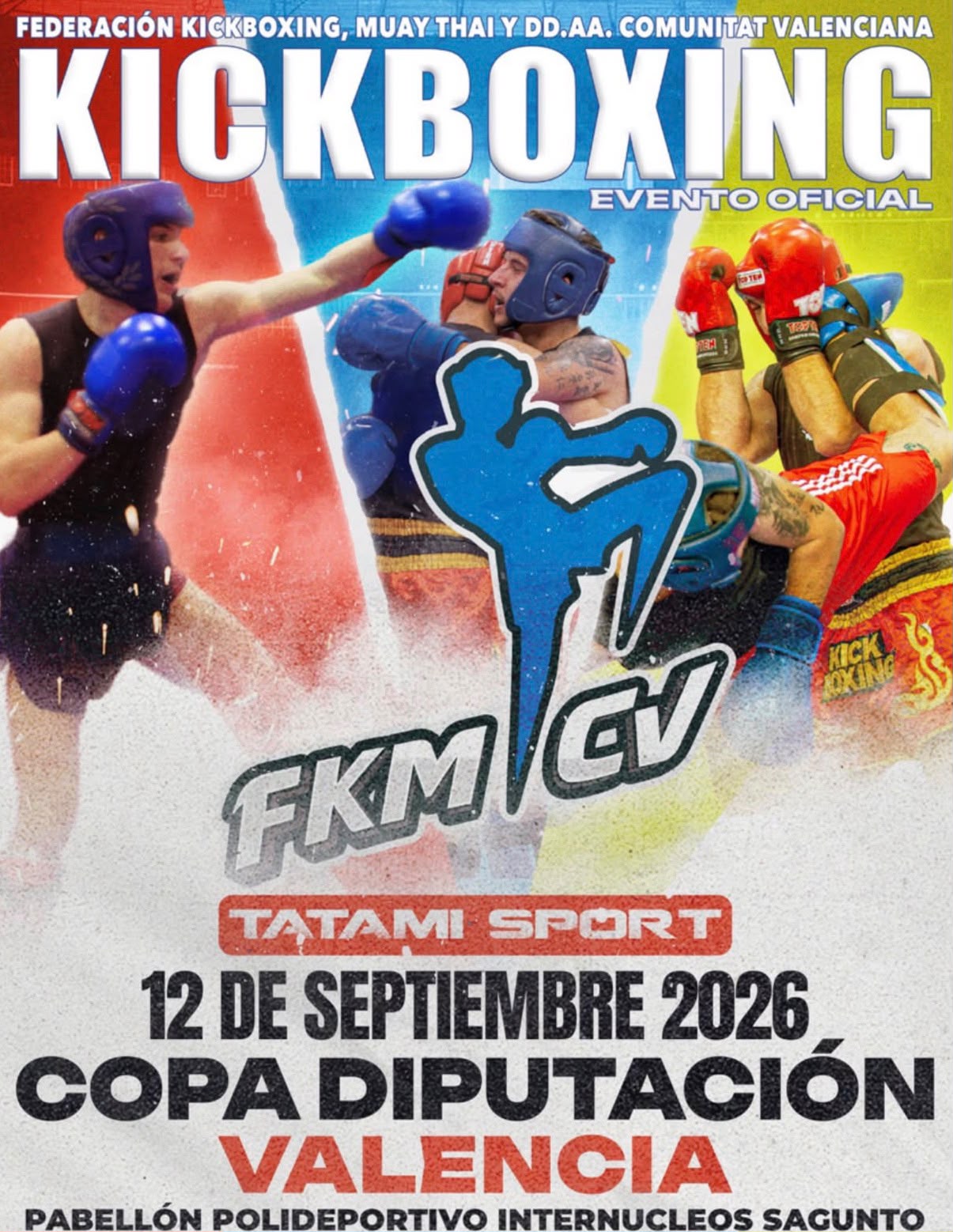 Cartel de la Copa Diputación Valencia de Kickboxing